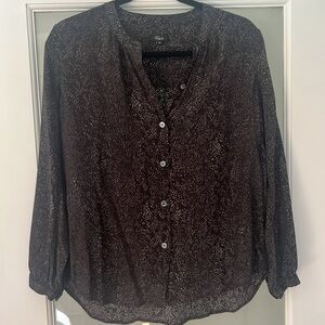 Rails women’s Eloise Slate Python blouse (Med)